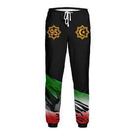 Мужские спортивные штаны с принтом Akhmat Fight Club в Курске,  |  | 