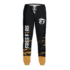 Мужские спортивные штаны с принтом Garena Free Fire ,  |  | Тематика изображения на принте: 