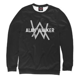 Женский свитшот 3D с принтом Alan Walker в Петрозаводске,  |  | 