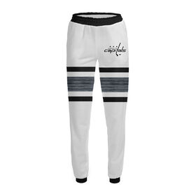 Женские спортивные штаны с принтом Washington Capitals Форма Бонусная 2019 в Новосибирске,  |  | Тематика изображения на принте: 