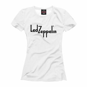 Женская футболка 3D с принтом Led Zeppelin в Курске, Выбор из трех типов ткани | <ul> <li>Обычная ткань — интерлок, спортивный трикотаж. Плотность 140 г/м.кв. Состав: 100% полиэстер</li> <li>Премиум ткань — джерси, мягкий трикотаж. Плотность 180 г/м.кв. Состав: 97% полиэстер, 3% эластан</li> <li>Люкс ткань — кулирка, наиболее плотная и долговечня ткань. Плотность 210 г/м.кв. Состав: 97% полиэстер, 3% эластан</li> </ul> | 