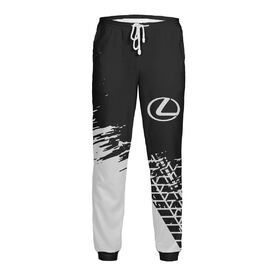 Мужские спортивные штаны с принтом Lexus / Лексус ,  |  | Тематика изображения на принте: 