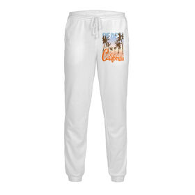 Мужские спортивные штаны с принтом California в Кировске,  |  | Тематика изображения на принте: 