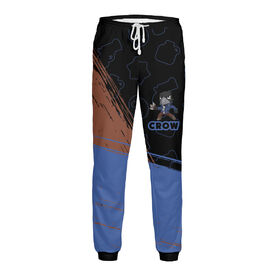 Мужские спортивные штаны с принтом Brawl Stars Crow / Ворон в Тюмени,  |  | Тематика изображения на принте: 