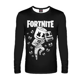 Мужской лонгслив с принтом Fortnite Marshmello в Тюмени,  |  | 