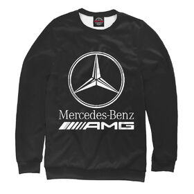 Женский свитшот 3D с принтом Mersedes-Benz AMG в Курске,  |  | 