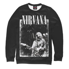 Мужской свитшот 3D с принтом Nirvana ,  |  | 
