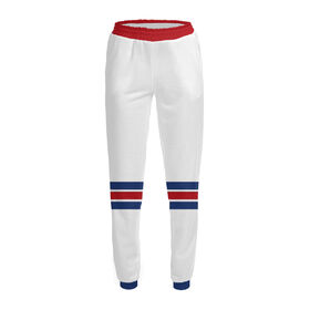 Женские спортивные штаны с принтом Нью-Йорк Рейнджерс (форма) в Кировске,  |  | 