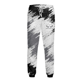 Мужские спортивные штаны с принтом Infiniti в Кировске,  |  | Тематика изображения на принте: 