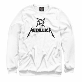 Женский свитшот 3D с принтом Metallica в Белгороде,  |  | 