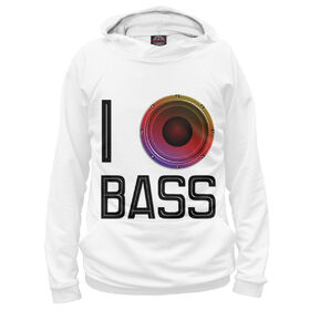 Худи 3D для мальчика с принтом I love Bass в Новосибирске, Сандвич,  плотность180 гр/кв. м.; Состав: 100% полиэстер | Ткань сандвич - ткань, специально разработанная для сублимационной печати. Снаружи это 100% полиэстеровый трикотаж, изнутри - 100% нежный хлопок.  Ткань мягкая, эластичная, хорошо держит форму. Ткань не мнется, гигиеничная, хорошо пропускает воздух, легко впитывает влагу, легко стирается и  быстро сохнет.  | Тематика изображения на принте: 