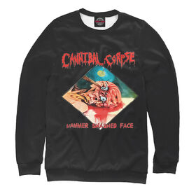 Женский свитшот 3D с принтом Cannibal Corpse в Екатеринбурге,  |  | 