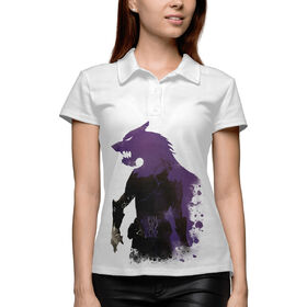 Женская рубашка поло 3D с принтом Dragon Age ,  |  | Тематика изображения на принте: 