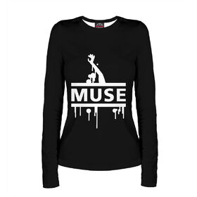 Женский лонгслив с принтом Muse в Рязани,  |  | 