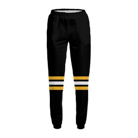 Женские спортивные штаны с принтом Бостон Брюинз (форма) в Тюмени,  |  | 
