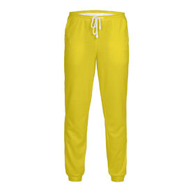 Мужские спортивные штаны с принтом Цвет Рапсово-желтый в Белгороде,  |  | 
