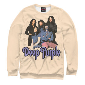 Мужской свитшот 3D с принтом Deep Purple ,  |  | Тематика изображения на принте: 