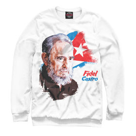 Мужской свитшот 3D с принтом Fidel Castro в Курске,  |  | 