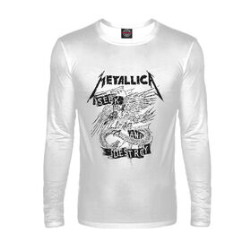 Мужской лонгслив с принтом Metallica в Рязани,  |  | 