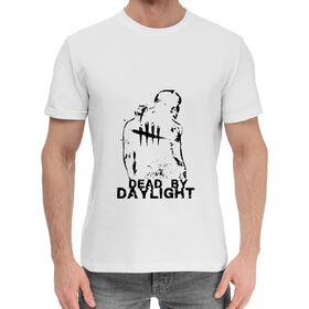 Мужская хлопковая футболка с принтом Dead by Daylight ,  |  | 