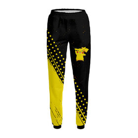 Женские спортивные штаны с принтом Пикачу / Pikachu ,  |  | 
