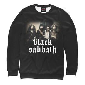 Женский свитшот 3D с принтом Black Sabbath & Ozzy Osbourne в Курске,  |  | 