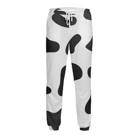 Мужские спортивные штаны с принтом Камуфляж коровы в Кировске,  |  | Тематика изображения на принте: 