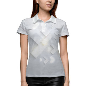 Женская рубашка поло 3D с принтом Futuristic в Санкт-Петербурге,  |  | Тематика изображения на принте: 