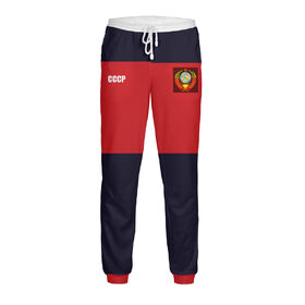 Мужские спортивные штаны с принтом Олимпийка СССР в Санкт-Петербурге,  |  | 