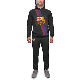 Мужской спортивный костюм с принтом Barcelona в Кировске, 2 типа ткани |  | 