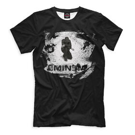 Мужская футболка 3D с принтом Eminem в Новосибирске, Выбор из 3-х типов ткани | <ul>
<li>Обычная ткань — интерлок, спортивный трикотаж. Плотность 140 г/м.кв. Состав: 100% полиэстер</li>
<li>Премиум ткань — джерси, мягкий трикотаж. Плотность 180 г/м.кв. Состав: 97% полиэстер, 3% эластан</li>
<li>Люкс ткань — кулирка, наиболее плотная и долговечня ткань. Плотность 210 г/м.кв. Состав: 97% полиэстер, 3% эластан</li>
</ul> | 