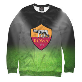 Мужской свитшот 3D с принтом FC Roma в Белгороде,  |  | Тематика изображения на принте: 