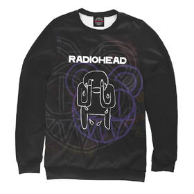 Женский свитшот 3D с принтом Radiohead ,  |  | 