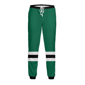 Мужские спортивные штаны с принтом Даллас Старз (форма) в Белгороде,  |  | Тематика изображения на принте: 