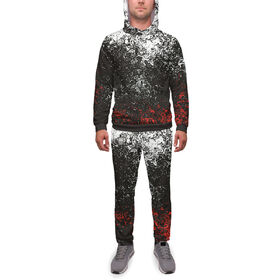 Мужской спортивный костюм с принтом Брызги красок в Белгороде, 2 типа ткани |  | Тематика изображения на принте: 