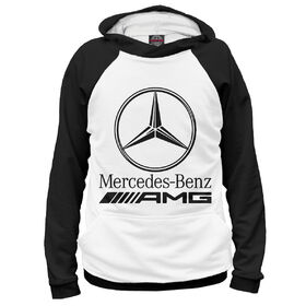 Женская толстовка 3D с принтом Mercedes-Benz AMG ,  |  | 