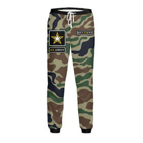 Мужские спортивные штаны с принтом Brazzers Army в Белгороде,  |  | Тематика изображения на принте: 