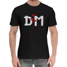 Мужская хлопковая футболка с принтом Depeche Mode в Курске,  |  | 