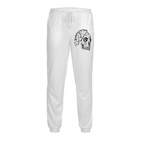 Мужские спортивные штаны с принтом Memento mori в Тюмени,  |  | 