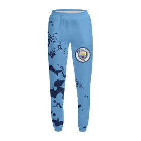 Женские спортивные штаны с принтом Manchester City / Манчестер Сити в Кировске,  |  | 