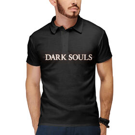 Мужское поло 3D с принтом Dark Souls в Тюмени,  |  | 