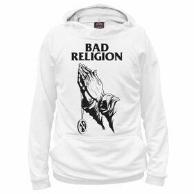 Женская толстовка 3D с принтом Bad Religion в Тюмени,  |  | 