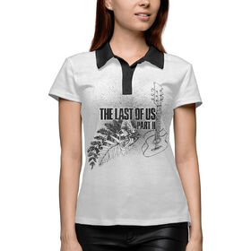 Женская рубашка поло 3D с принтом The Last of Us Part II в Петрозаводске,  |  | 