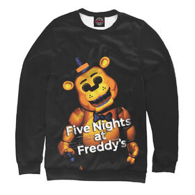 Женский свитшот 3D с принтом Five Nights at Freddy`s в Кировске,  |  | 
