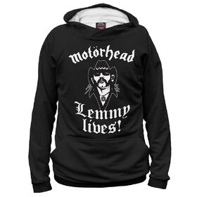 Женская толстовка 3D с принтом Motorhead. Lemmy Lives. ,  |  | 