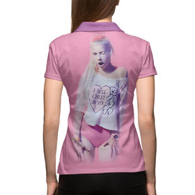 Женская рубашка поло 3D с принтом Die Antwoord в Петрозаводске,  |  | 