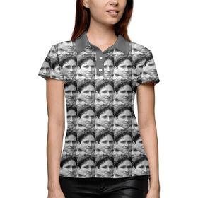 Женская рубашка поло 3D с принтом Kappa в Кировске,  |  | 