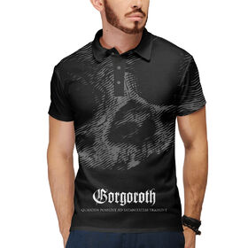 Мужское поло 3D с принтом Gorgoroth в Санкт-Петербурге,  |  | Тематика изображения на принте: 