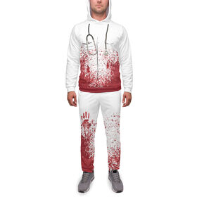 Мужской спортивный костюм с принтом bloody doctor в Тюмени, 2 типа ткани |  | 