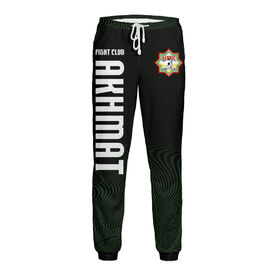 Мужские спортивные штаны с принтом ACB Akhmat в Белгороде,  |  | Тематика изображения на принте: 